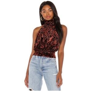 Free People Take A Break Halter Top